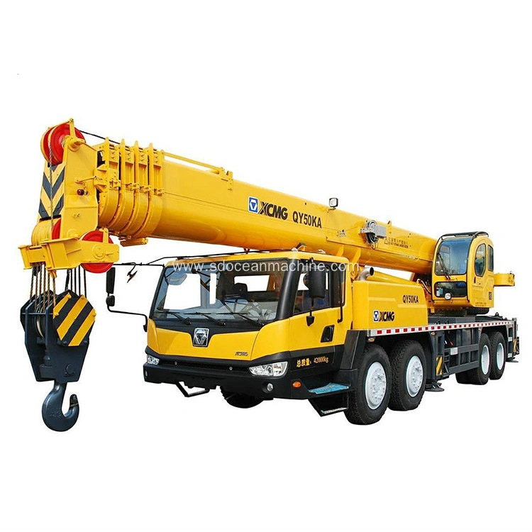 XCMG 50 ton QY50KA construction mobile truck crane China